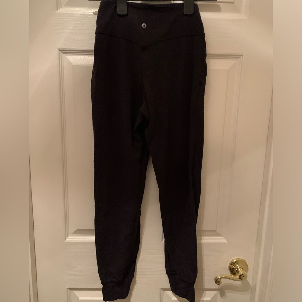 Lululemon Align joggers, lightly worn, black,